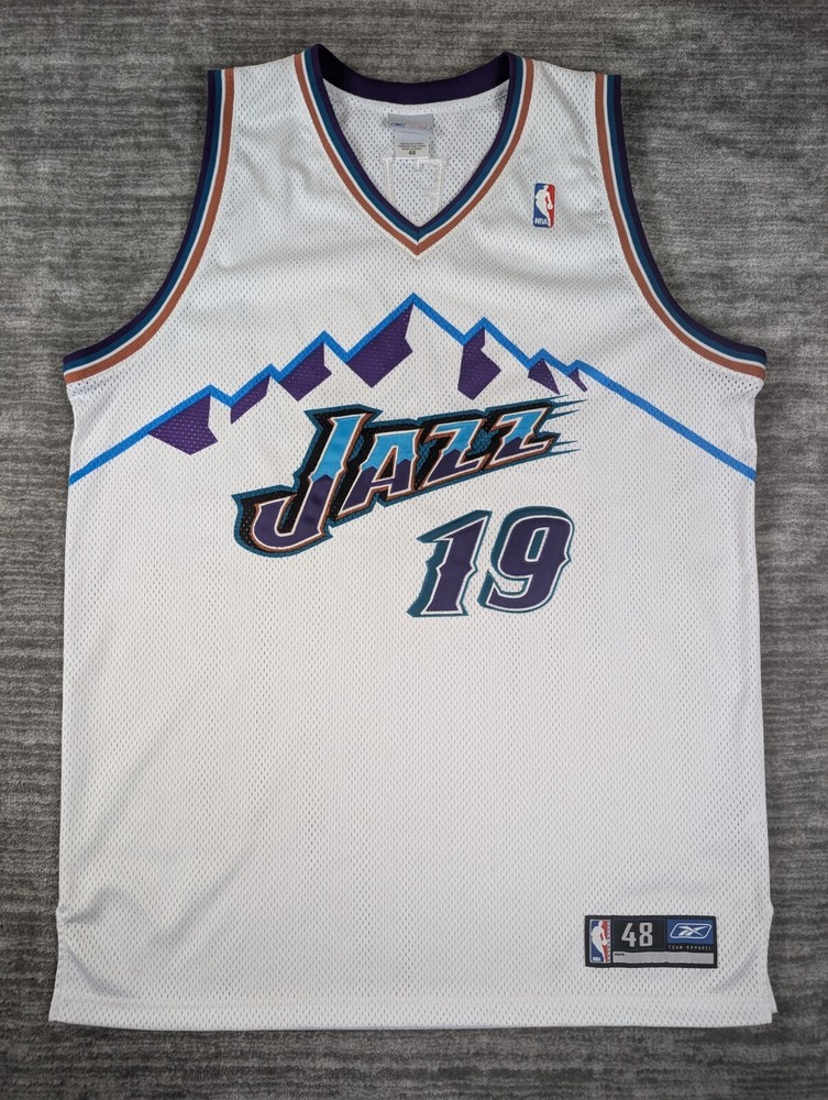 Reebok Authentic Utah Jazz Raja Bell Jersey Size 48