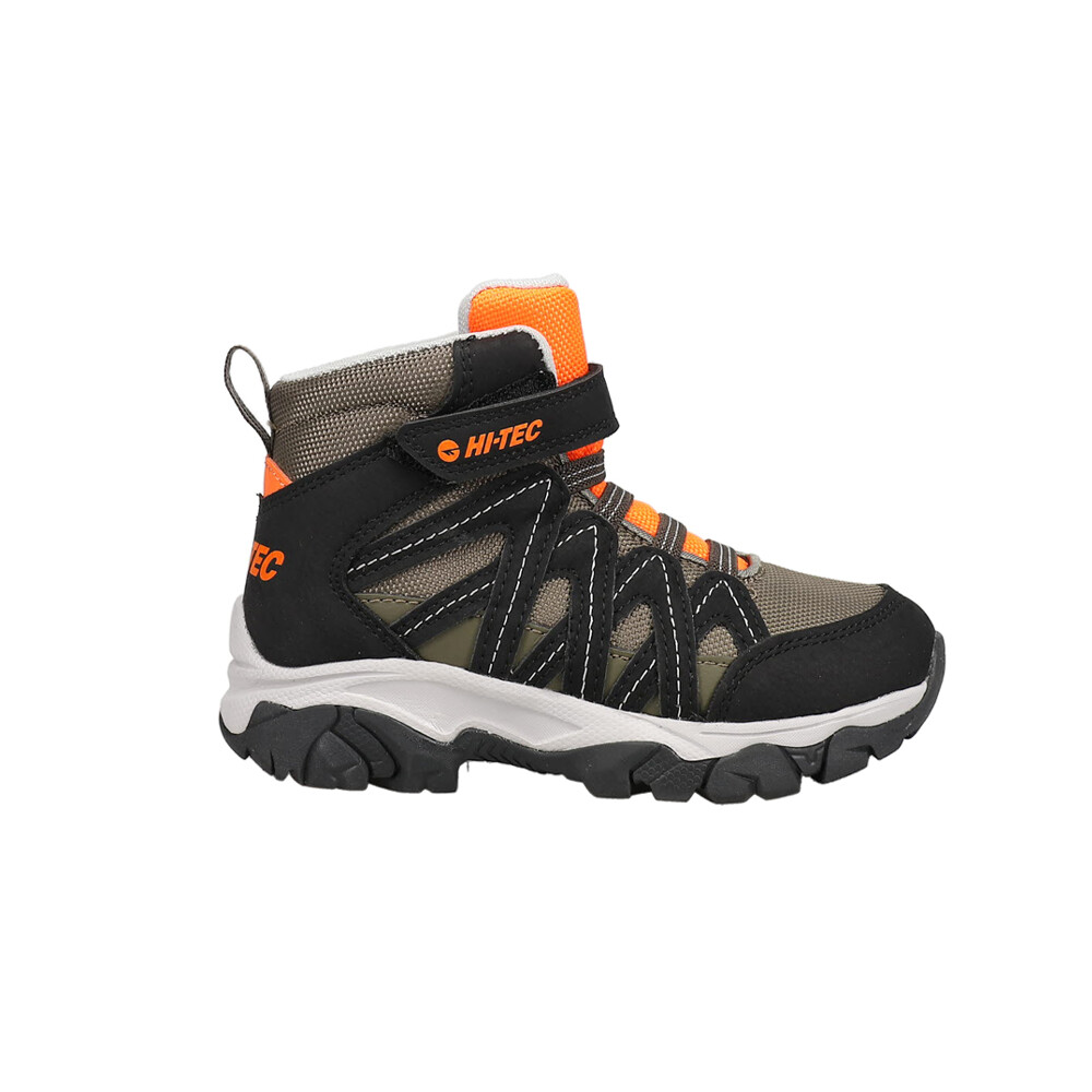 Hi-Tec Ravus Blast Mid Youth Boys Grey Hiking Boots CH80093Y-RBV