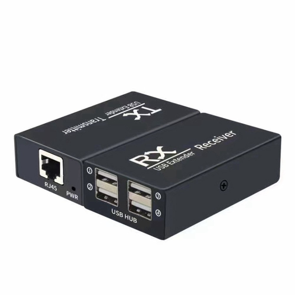 4-Port USB 1.1 Hub Extender over Ethernet with 120M Range UTP1259