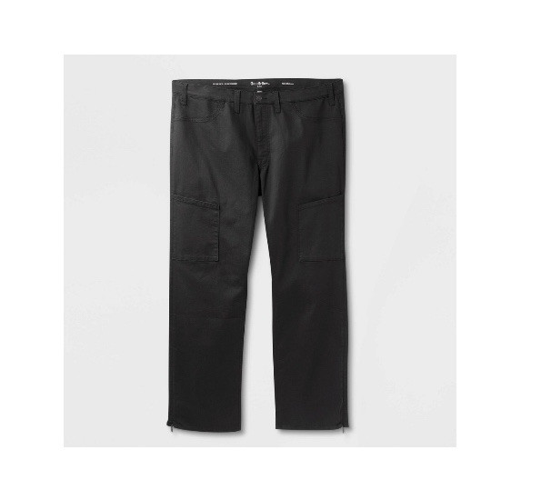 Goodfellow & Co Big Tall Slim Stretch Adaptive Jeans Black 32x36 NWT