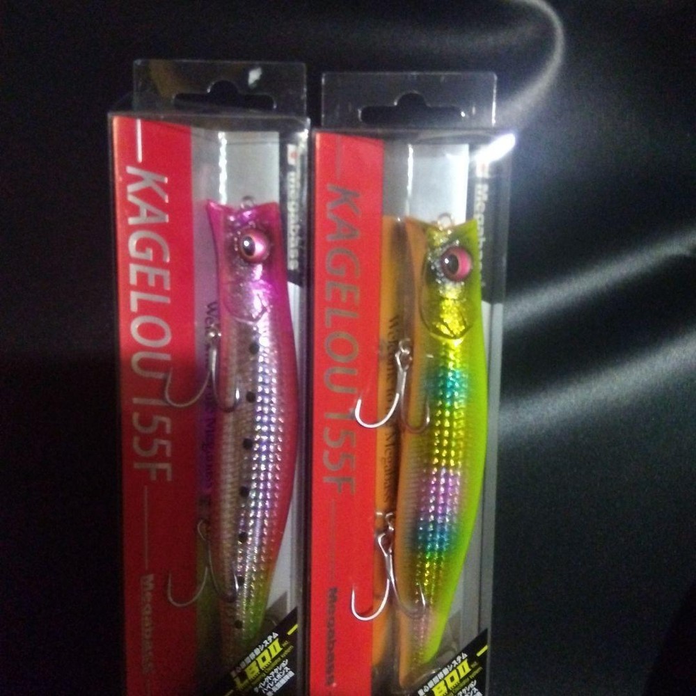 Fishing Lure Mayfly 155F 2 Piece Set Megabass