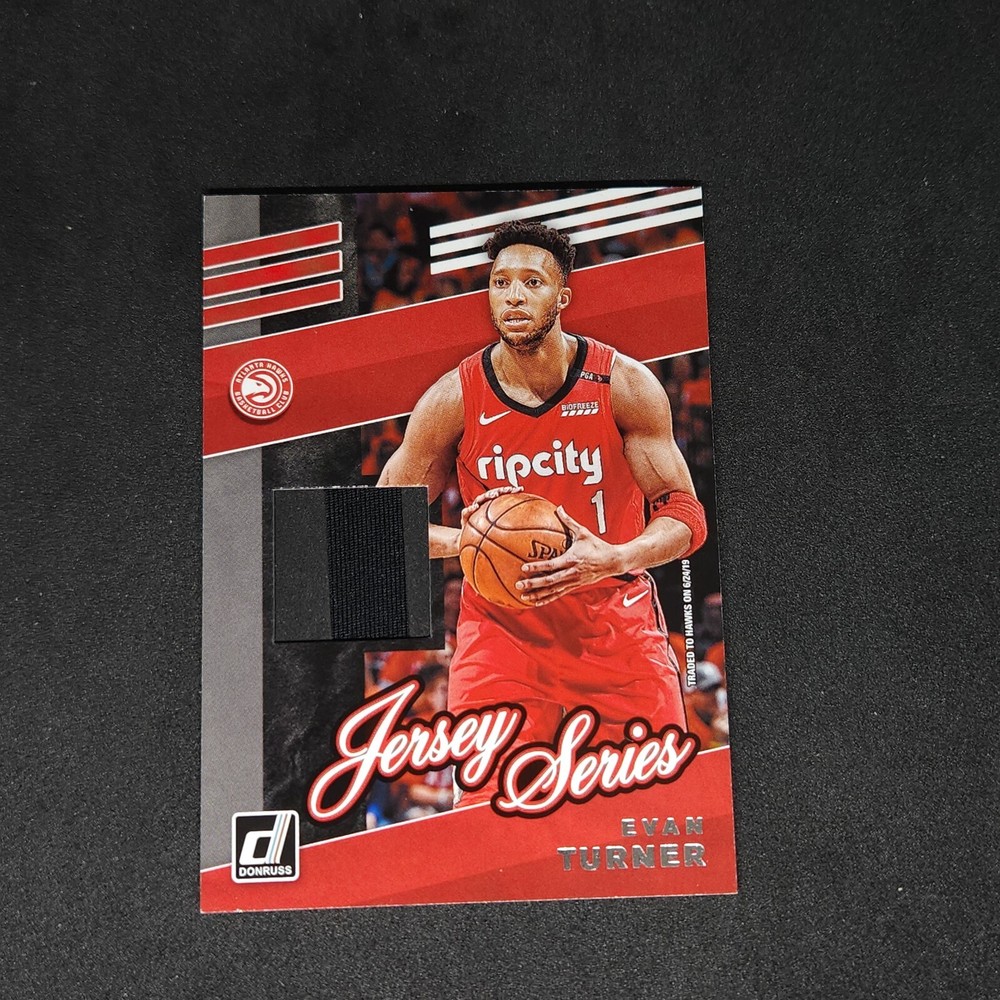 2019-20 Panini Donruss Evan Turner JS-EVT Jersey Patch Card