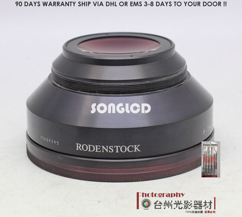 CCD CAMERA LENS Rodenstock F-Theat-Ronar f=254 1064nm (90 days warranty DHL) #