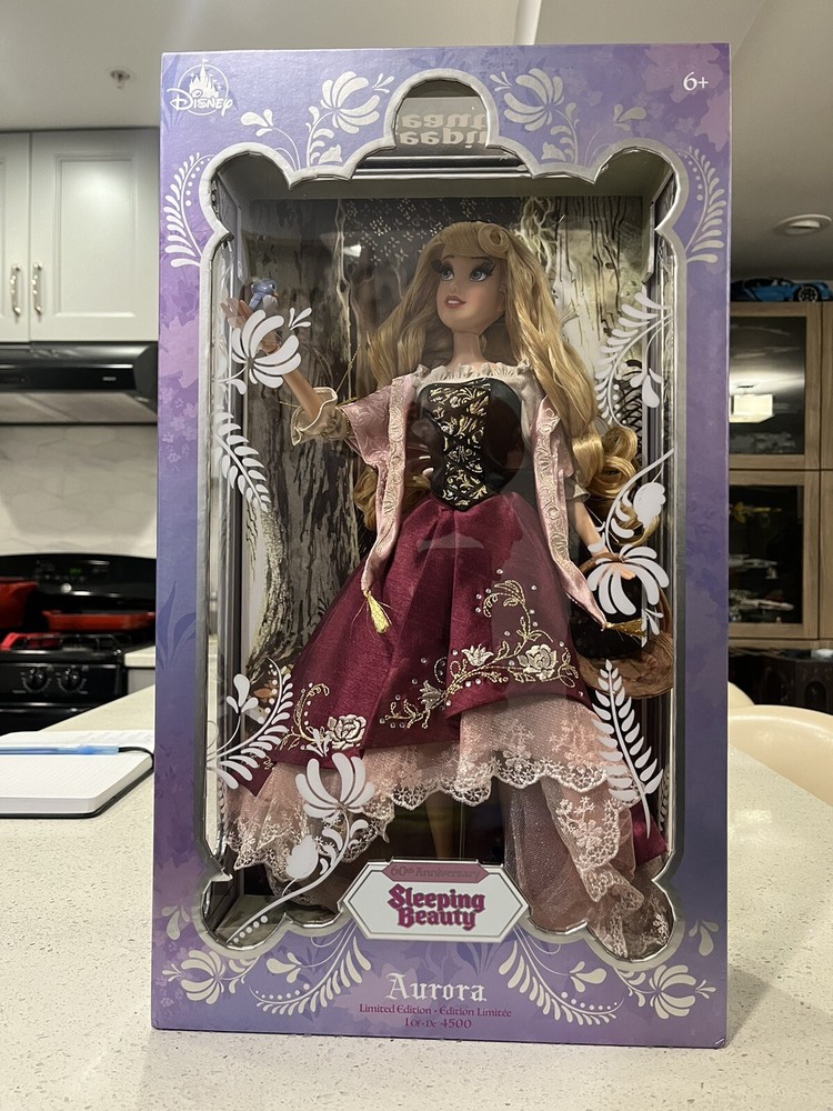 Disney Limited Edition 60th Anniversary Edition Sleeping Beauty Aurora 17” Doll