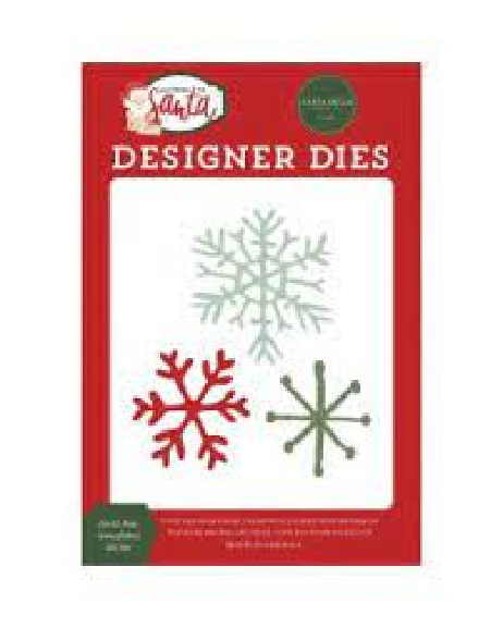 Carta Bella Metal Cutting Die - North Pole Snowflakes Design