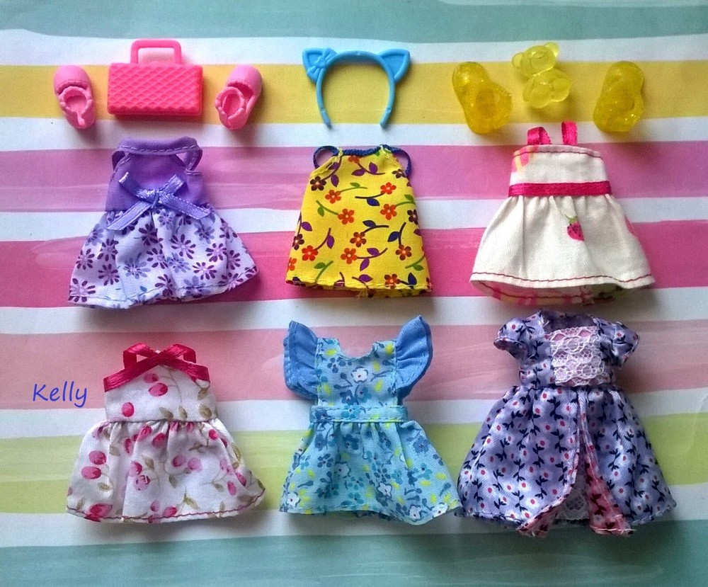 0Kelly Chelsea doll clothes fashion, accessories plus shoes#E1🐥