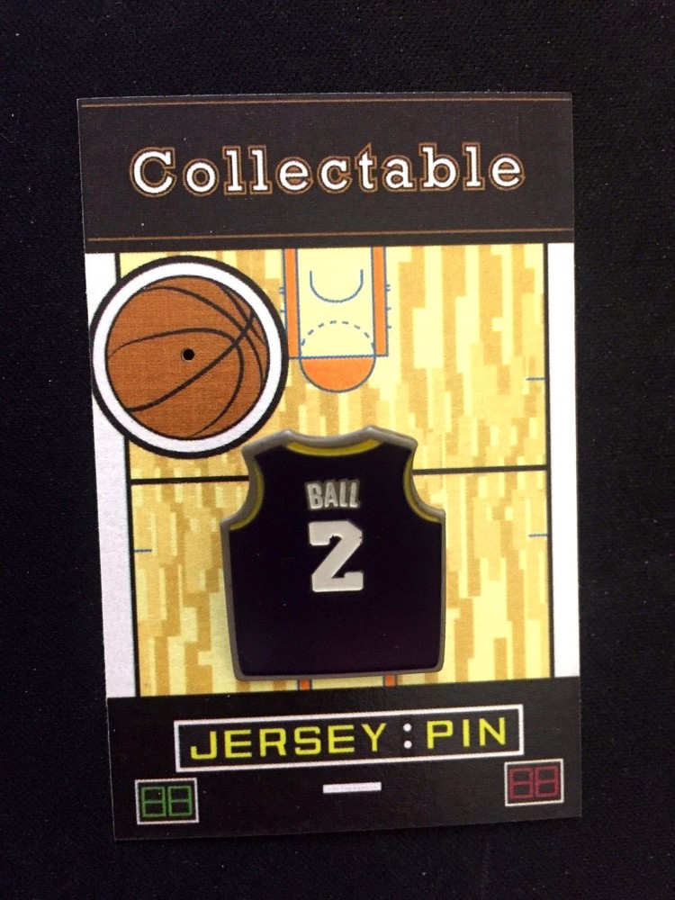 Los Angeles Lakers Lonzo Ball Collectible Lapel Pin Showtime Edition