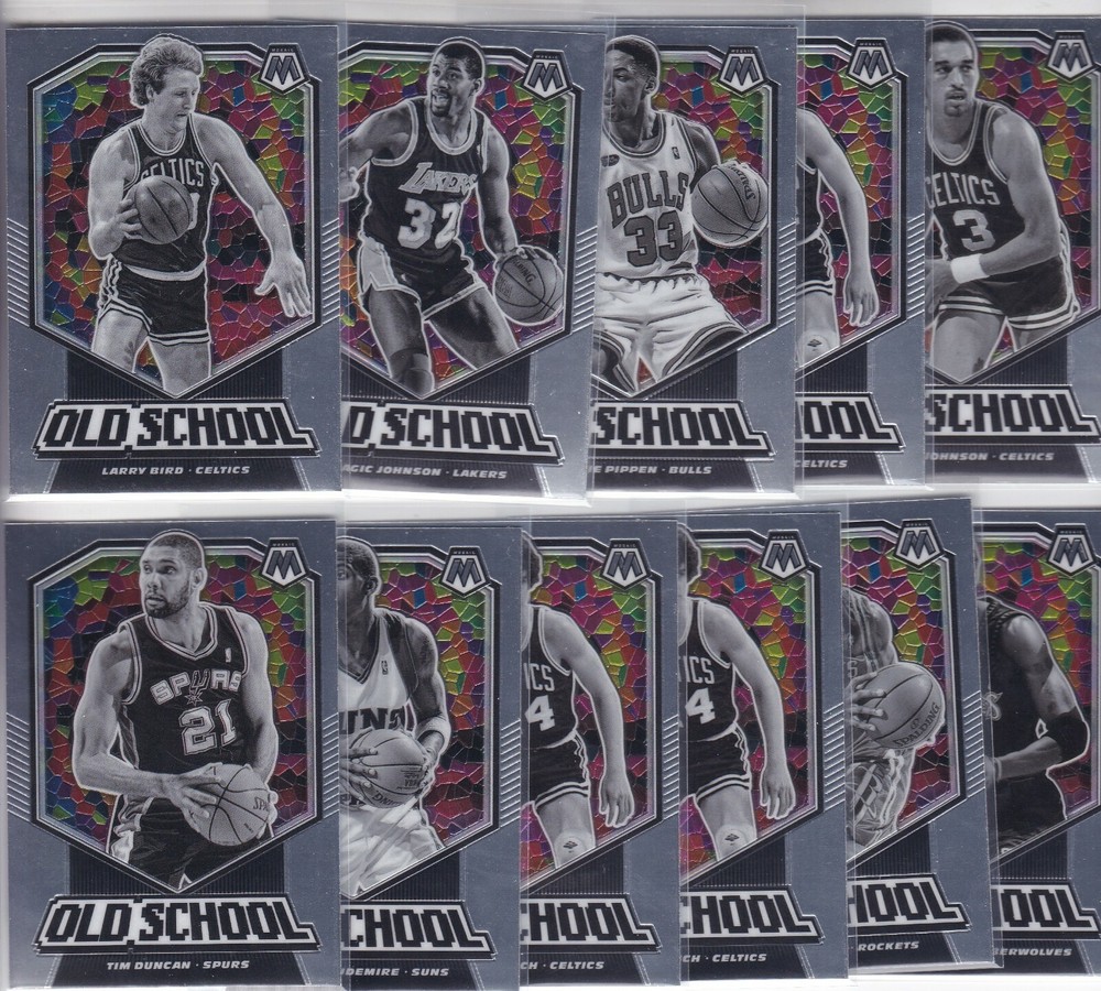 2019-20 Panini Mosaic - Old School Magic Johnson #16