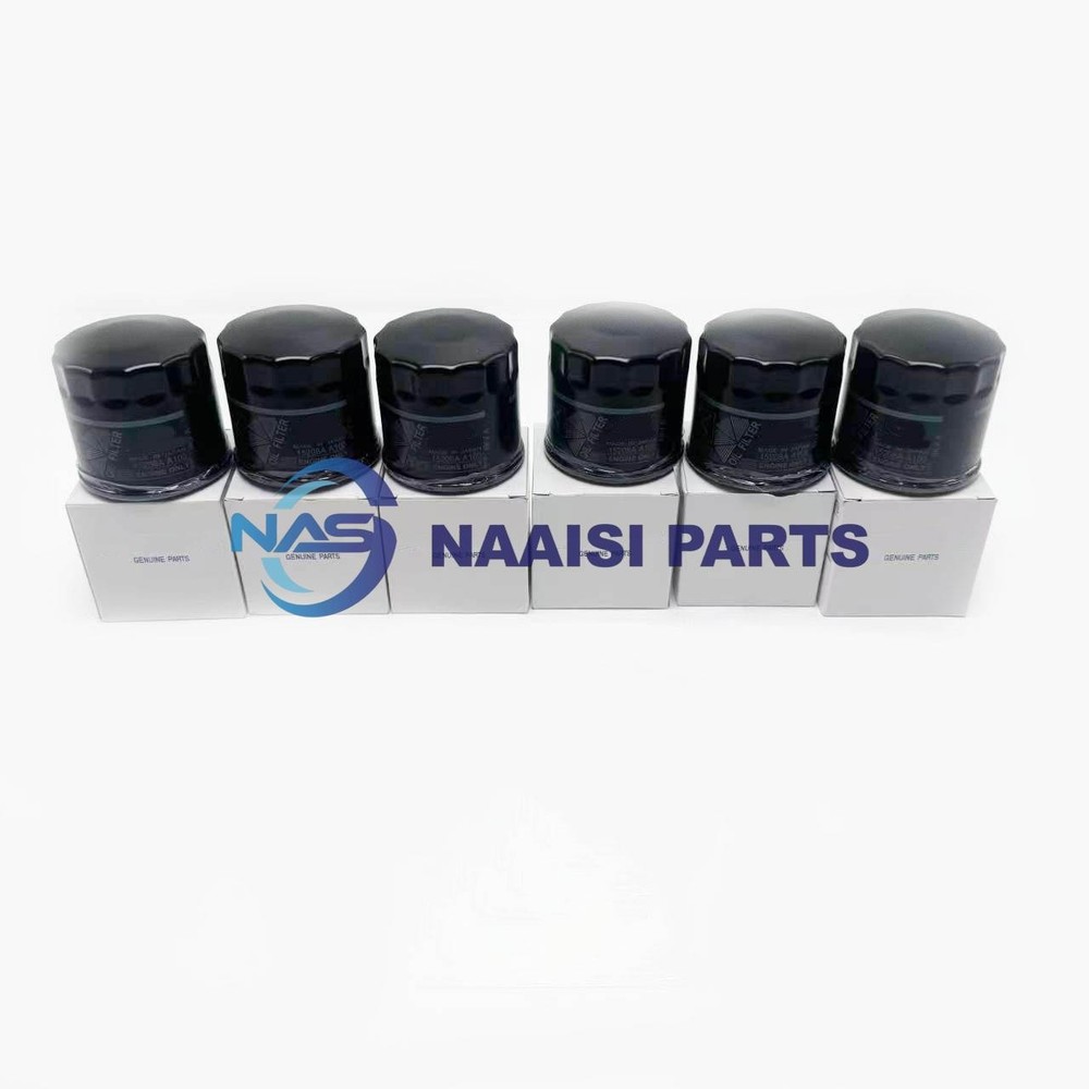 6 Set Genuine For Subaru Engine Oil Filter 15208-AA100 & Crush Gasket 11126AA000