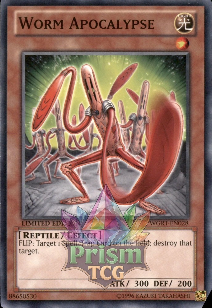 Worm Apocalypse WGRT-EN028 Yugioh