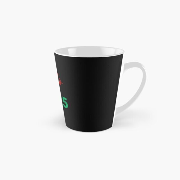 Celebrate 2025 with this festive tall New Year mug - perfect family gift