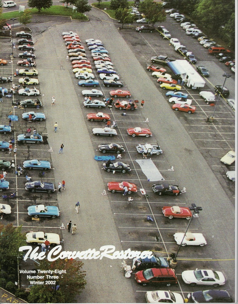 CENTRAL NEW JERSEY - THE CORVETTE’S RESTORER VOL 28, # 3, 2002 MAGAZINE HOT ROD