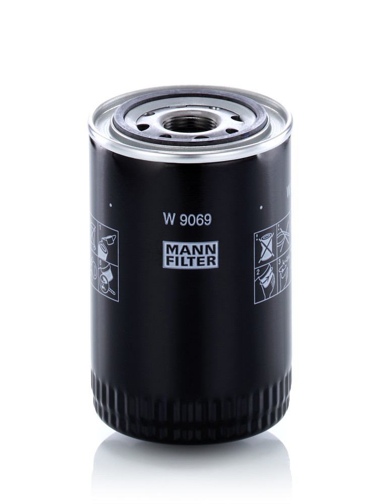 W 9069 Mann filter oil filter for Fuso (Mitsubishi), Mitsubishi