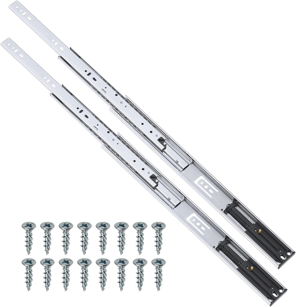 12-inch Soft Close Drawer Slides Full Extension Ball Bearing Pair