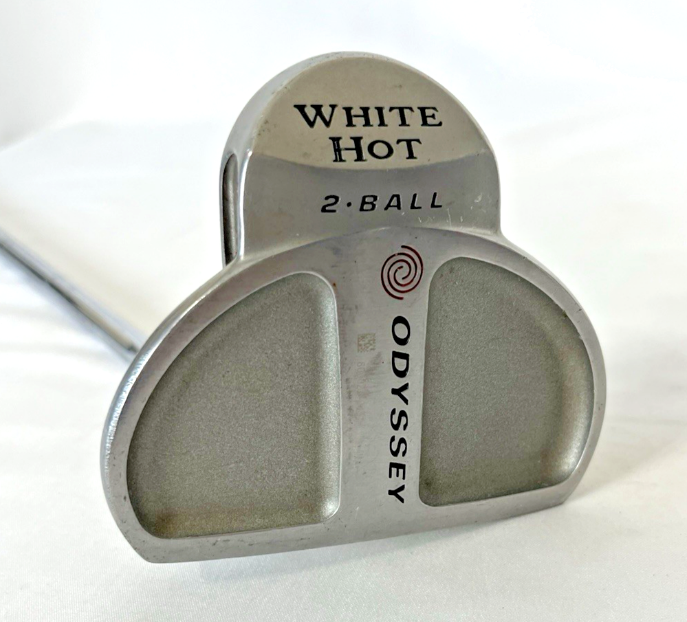 Odyssey White Hot 2-Ball Putter Right Hand Steel Shaft 33.5 Inches Golf Club