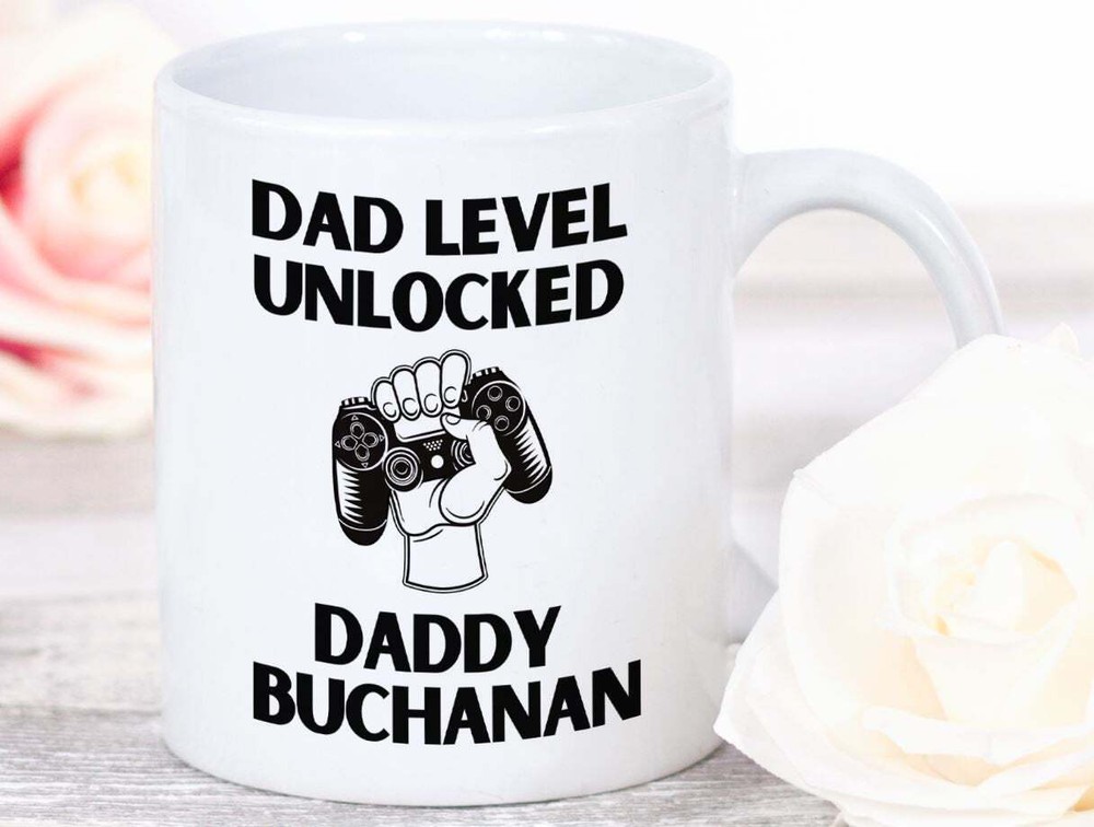 Personalised Gamer Dad Mug L Father's Day Gift L Gaming Dad Mug Gift L Fathers