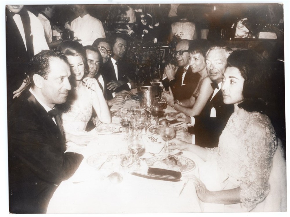 1965 Spanish Night St. Moritz Iran Princess Fatima General Khatimi News Photo