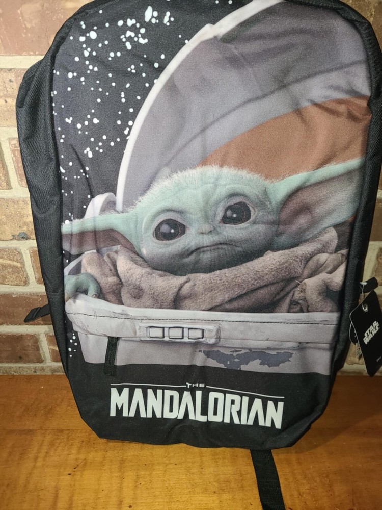 Star Wars Mandalorian Grogu Laptop Sleeve Lightweight Child Backpack