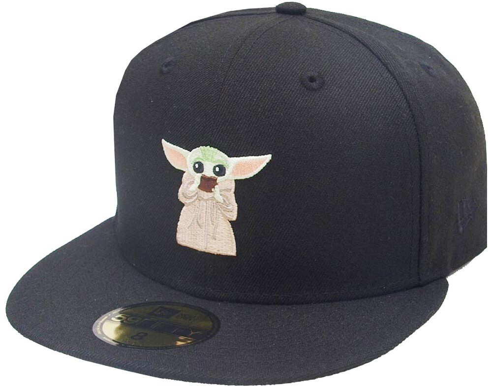 Gorra ajustada New Era The Mandalorian Tea Yoda Star Wars 59Fifty edición limitada