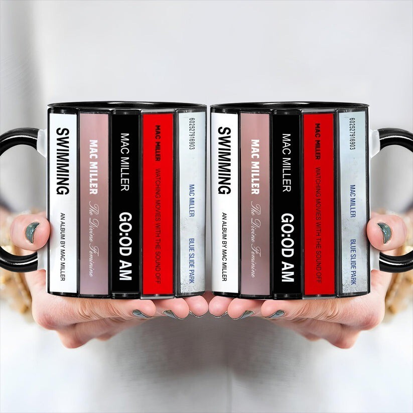 Mac Miller Cassette Tape Retro Mug for Album Lovers  