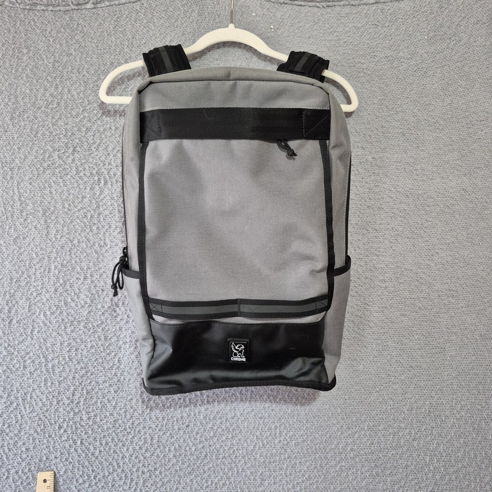 Chrome Industries Gray Black Laptops Pocket Zip Around Hondo 21L Backpack