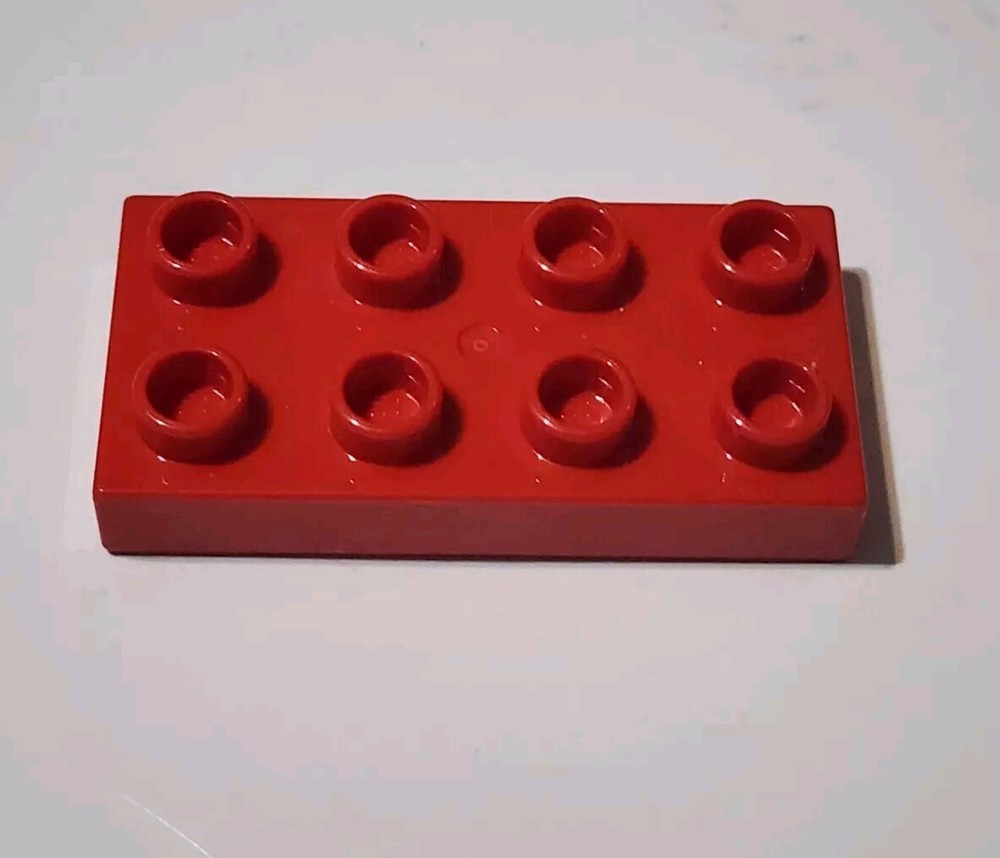 LEGO DUPLO Red Building Plate 2x4 for Toddlers