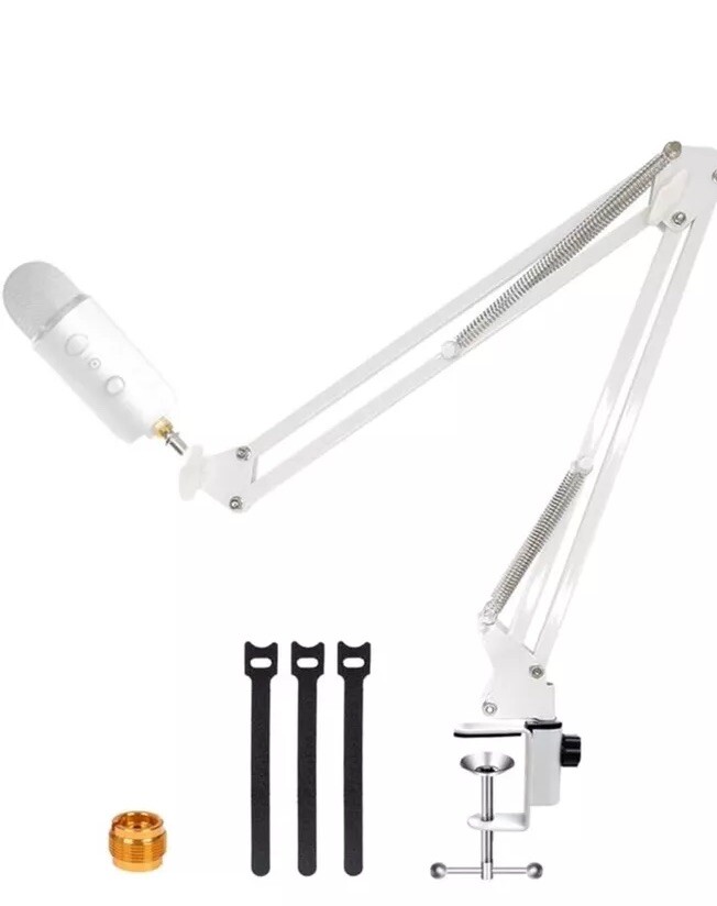 Blue Yeti Professional Broadcast Bundle with Yeti USB Microphone - Silver