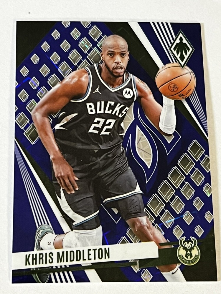 2023-24 Panini Phoenix (Debut) BLUE LAZER PRIZM SP #d/275 🏀 KHRIS MIDDLETON