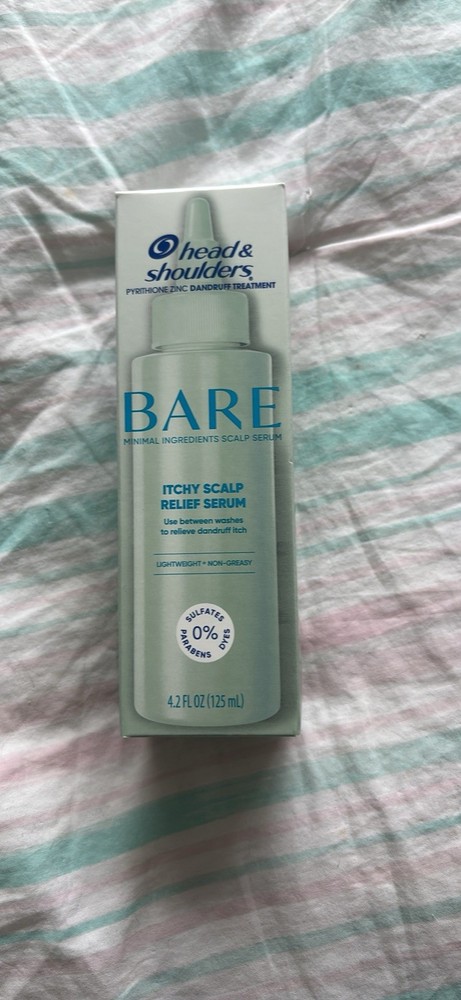 NEW Head & Shoulders Bare Clinical Scalp Calming Treatment, 4.2 fl oz