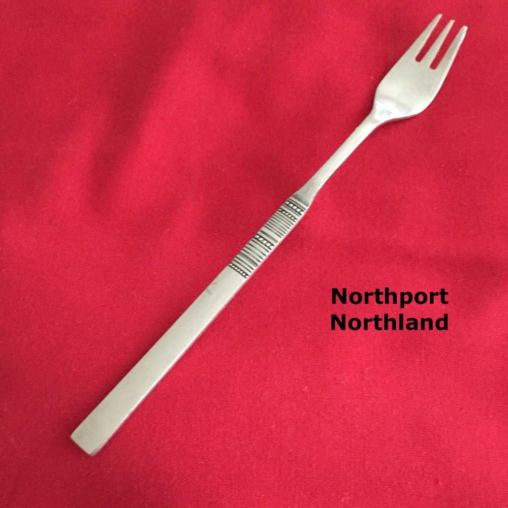 Northland NORTHPORT 6.25-inch Stainless Steel Cocktail Seafood Fork