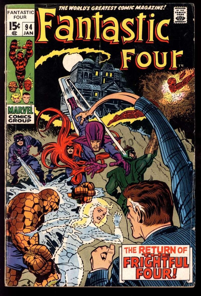 Fantastic Four #94 (Marvel Comics January 1970)