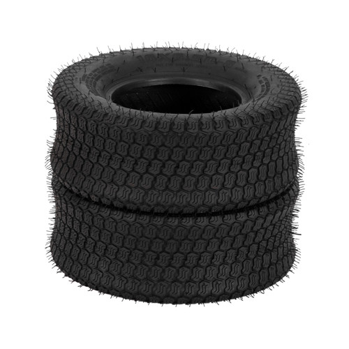 Two 16x6.50-8 Lawn & Garden Mower Tractor Turf Tires 2PR 16x6.5-8 16x6.5x8