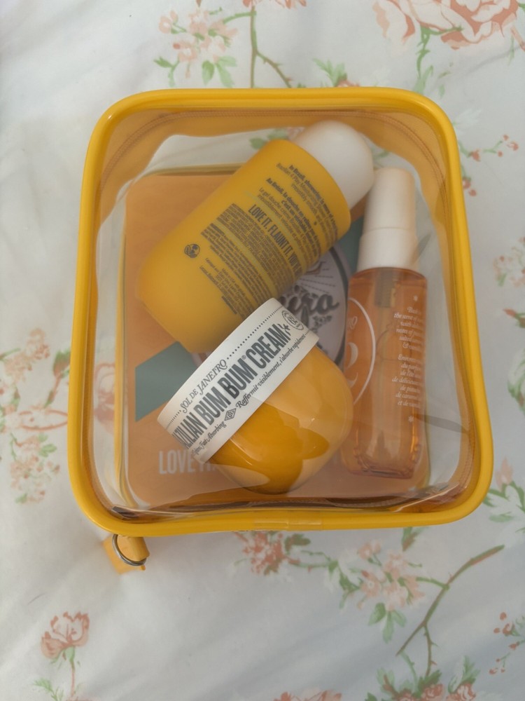 Sol de Janeiro Brazilian Bum Bum Jet Set Summer 3 pc Cream Shower Gel Body Mist