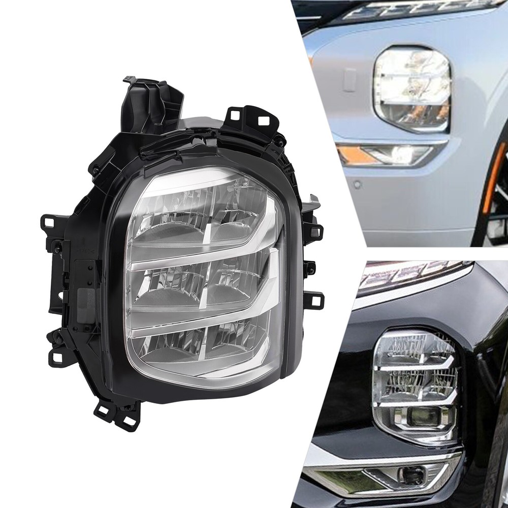 Headlight For 2022 Mitsubishi Outlander Left/Driver Side LED Headlight 8301D811