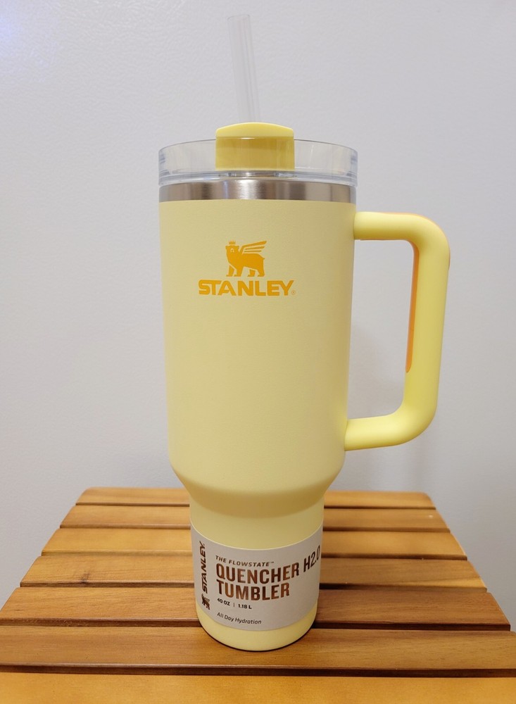 Stanley 40oz Stainless Steel H2.0FlowState Quencher Tumbler - Sunshine