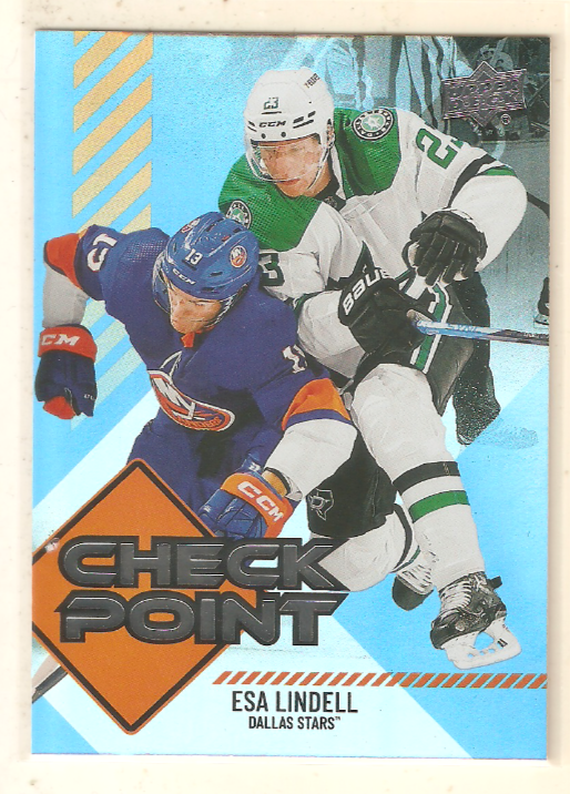 Esa Lindell 2024-25 Upper Deck Series 1 Checkpoint Insert #24 Stars