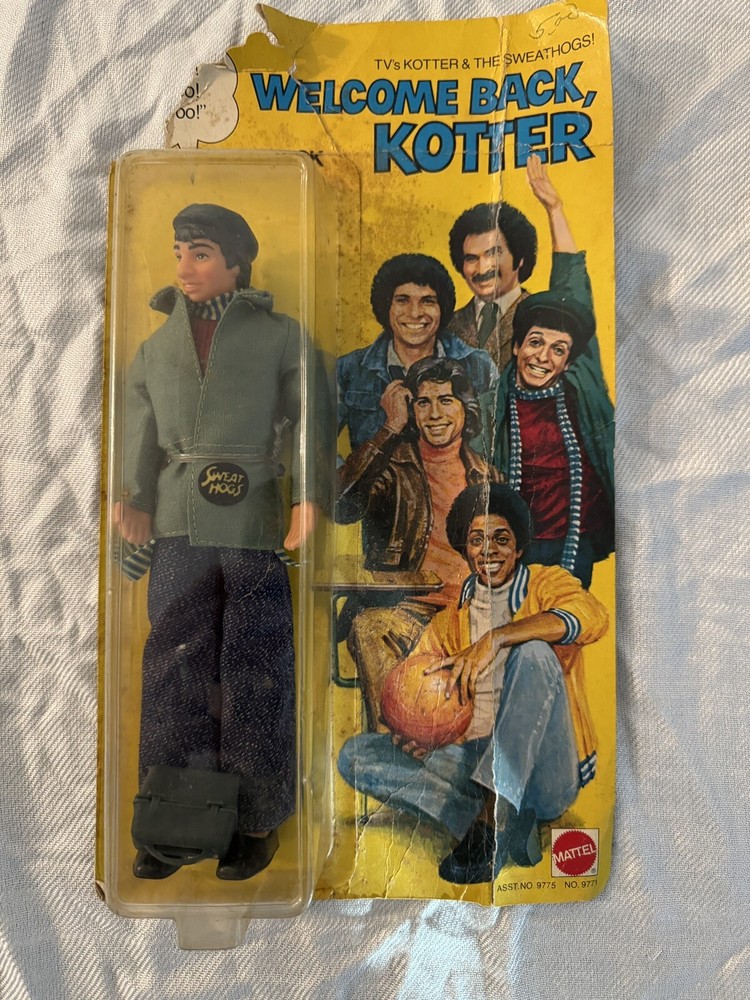 1976 SEALED HORSHACK Figure Welcome Back Kotter Sweat Hogs VINTAGE