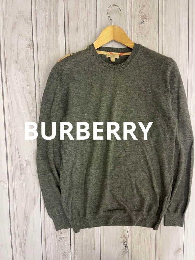 Burberry knit sweater Men's Fashion from Japan