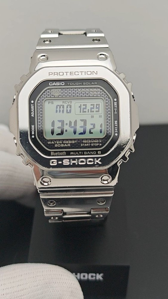 Casio G-SHOCK GMW-B5000BT-1JF BLACK BEZEL Digital Bluetooth Men Wrist Watch