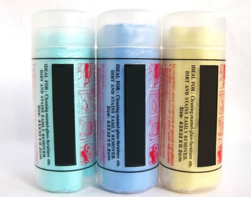 Wash CAR Cloth Cleaning Towel Wipes Magic Chamois Leather Clean Cham 43*32cm*a5