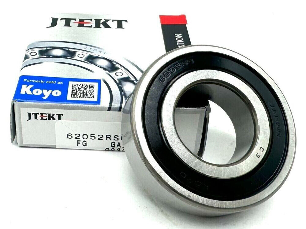 NUEVO 6205 2RS C3 KOYO Rodamiento rígido de bolas, goma sellada 25x52x15 mm