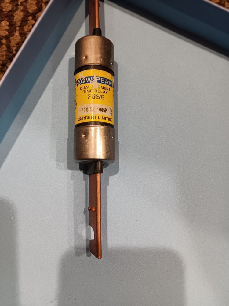 bussman dual element time delay fuse 100 amp
