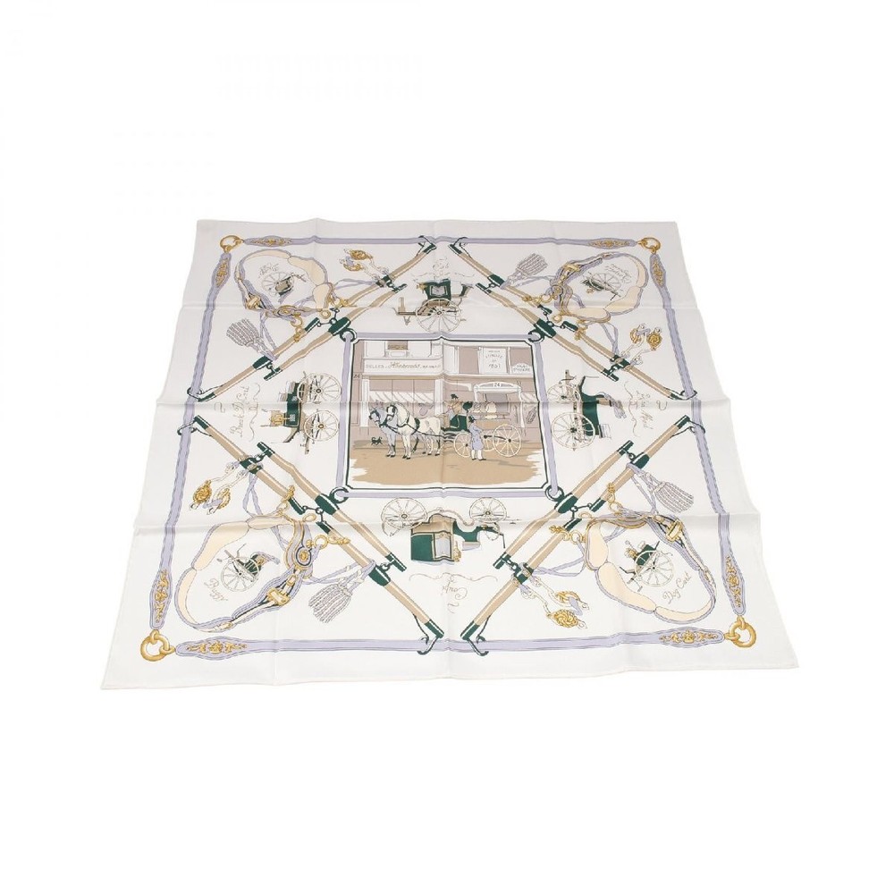 Hermes Carre 70 Palonniers Silk Scarf in Luxurious Classic Design