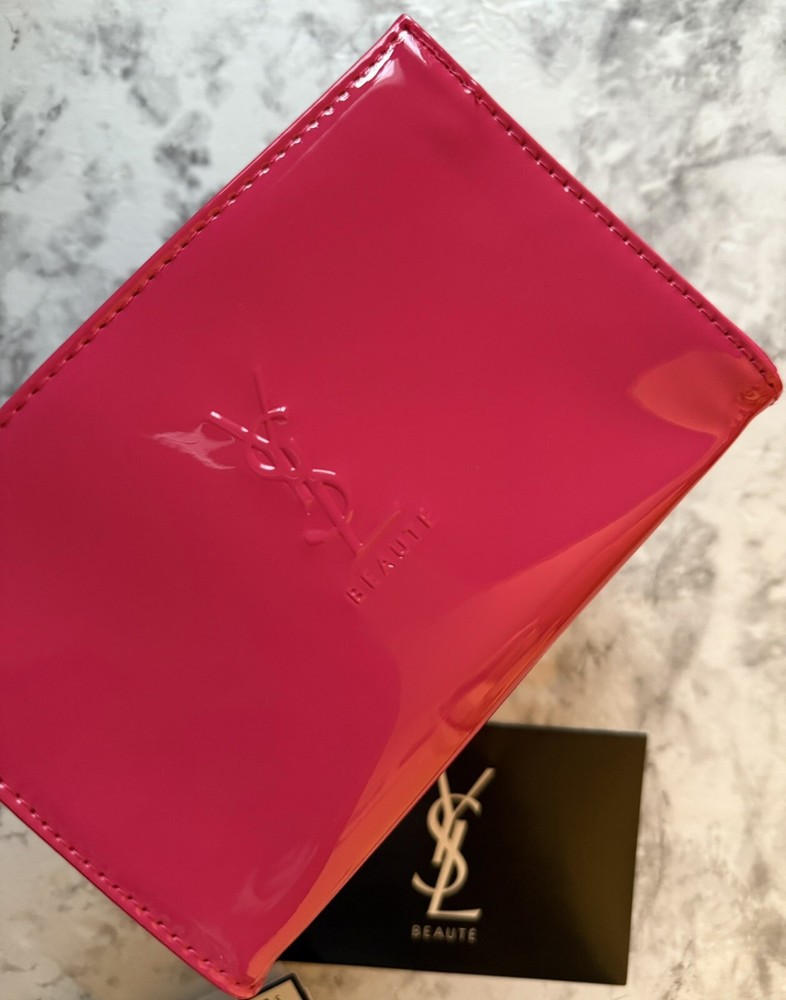 Yves Saint Laurent YSL Beauty Makeup Bag Travel Pouch Cosmetic Case