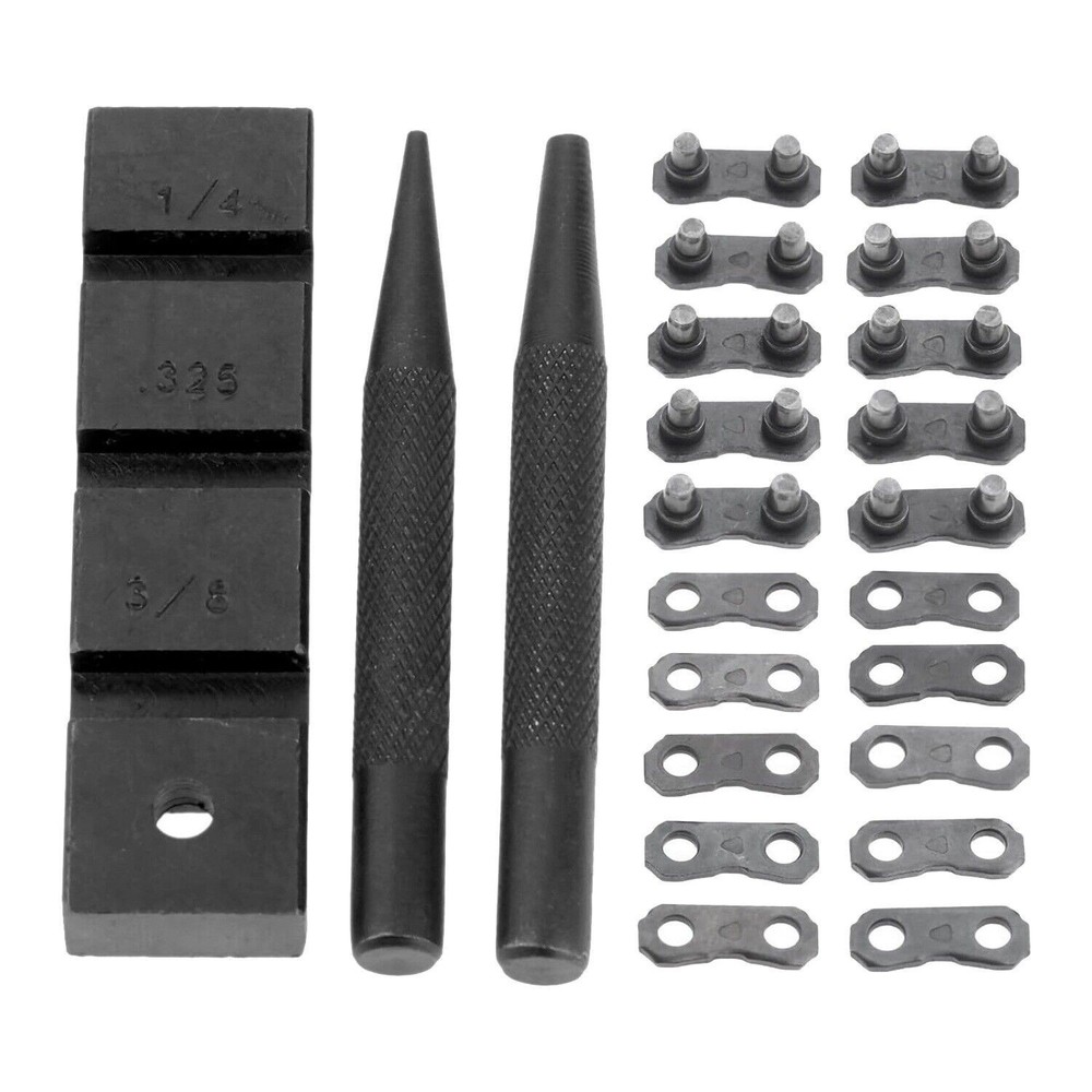 3PCS  Chainsaw Breaker Chain Saw Repairing Mending Tool Set with 10 Sets 05345