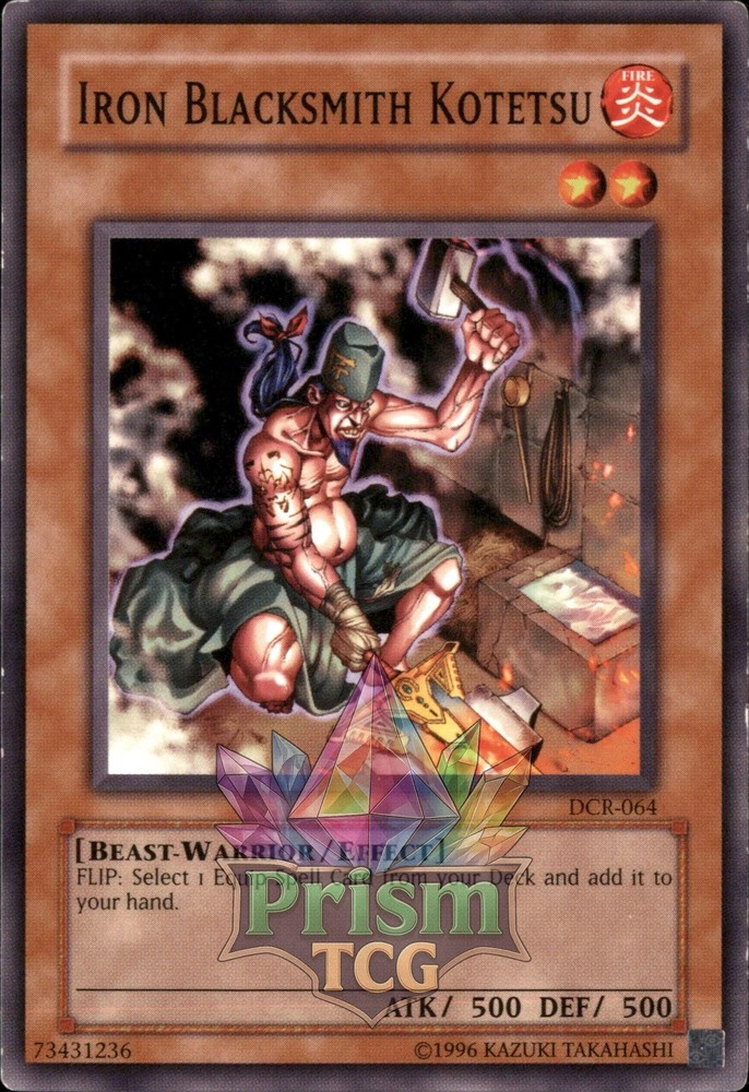 Iron Blacksmith Kotetsu DCR-064 Yugioh