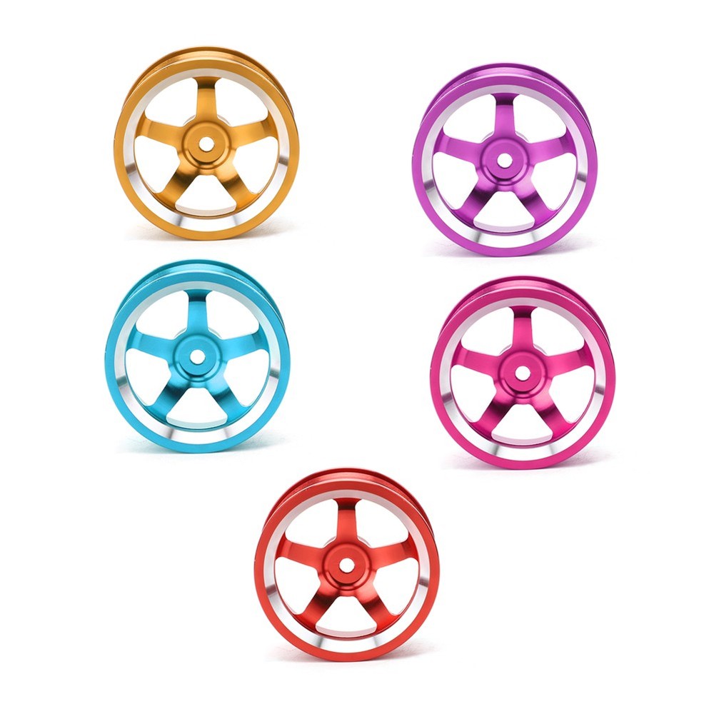 4Pcs 1/10 Aluminum Alloy Wheel Hub RC Parts for HSP 94123 Touring Car