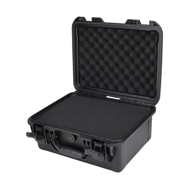 Waterproof Hard Shell Case with Customizable Foam Insert 17x14x8in for Secure Storage