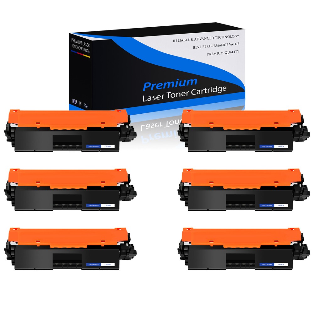 6PK CRG051 CRG-051 Toner Cartridge for Canon 051 ImageCLASS LBP162dw MF264dw