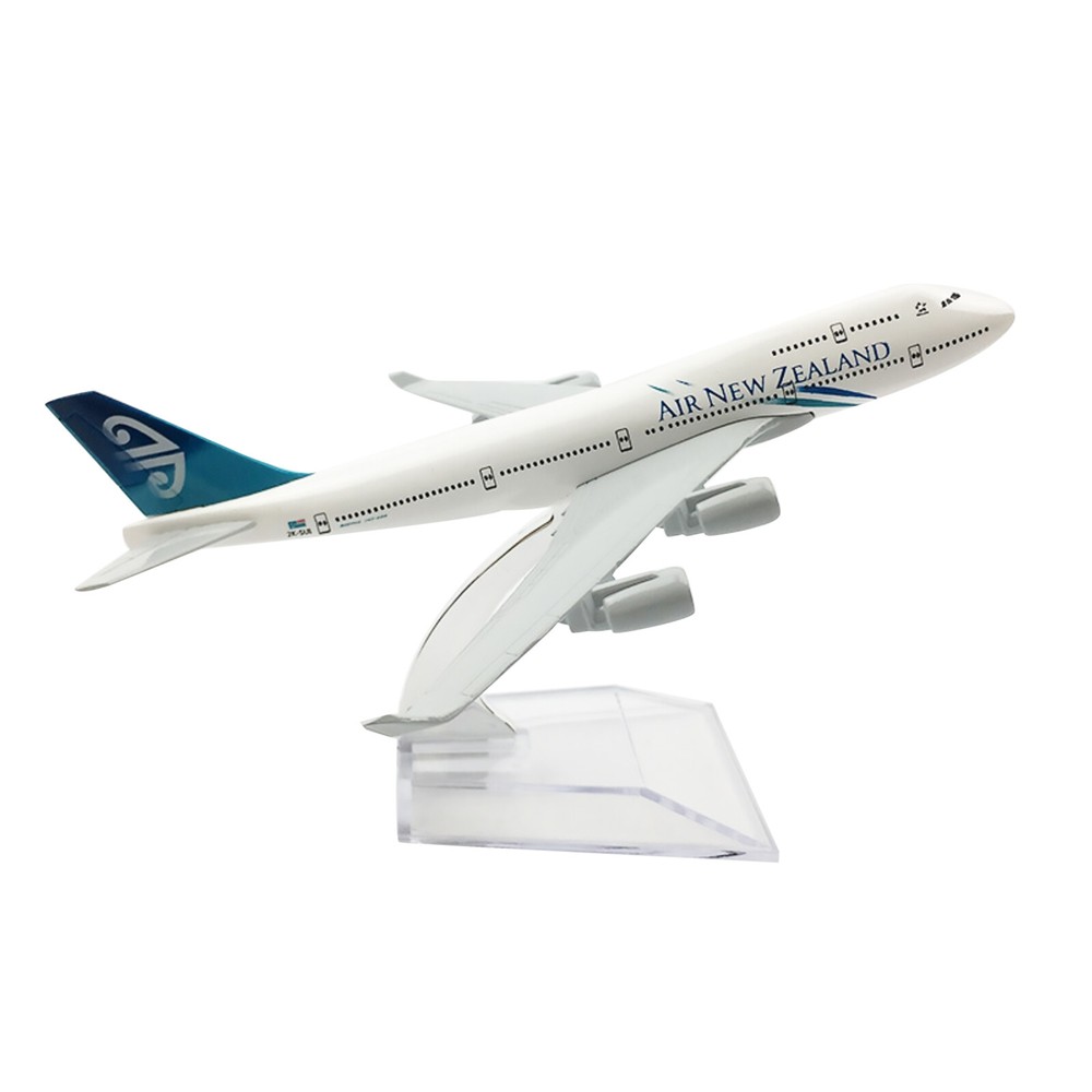 16cm Air New Zealand B747 Plane Model Aircraft Diecast 1/400 Airplane Model c